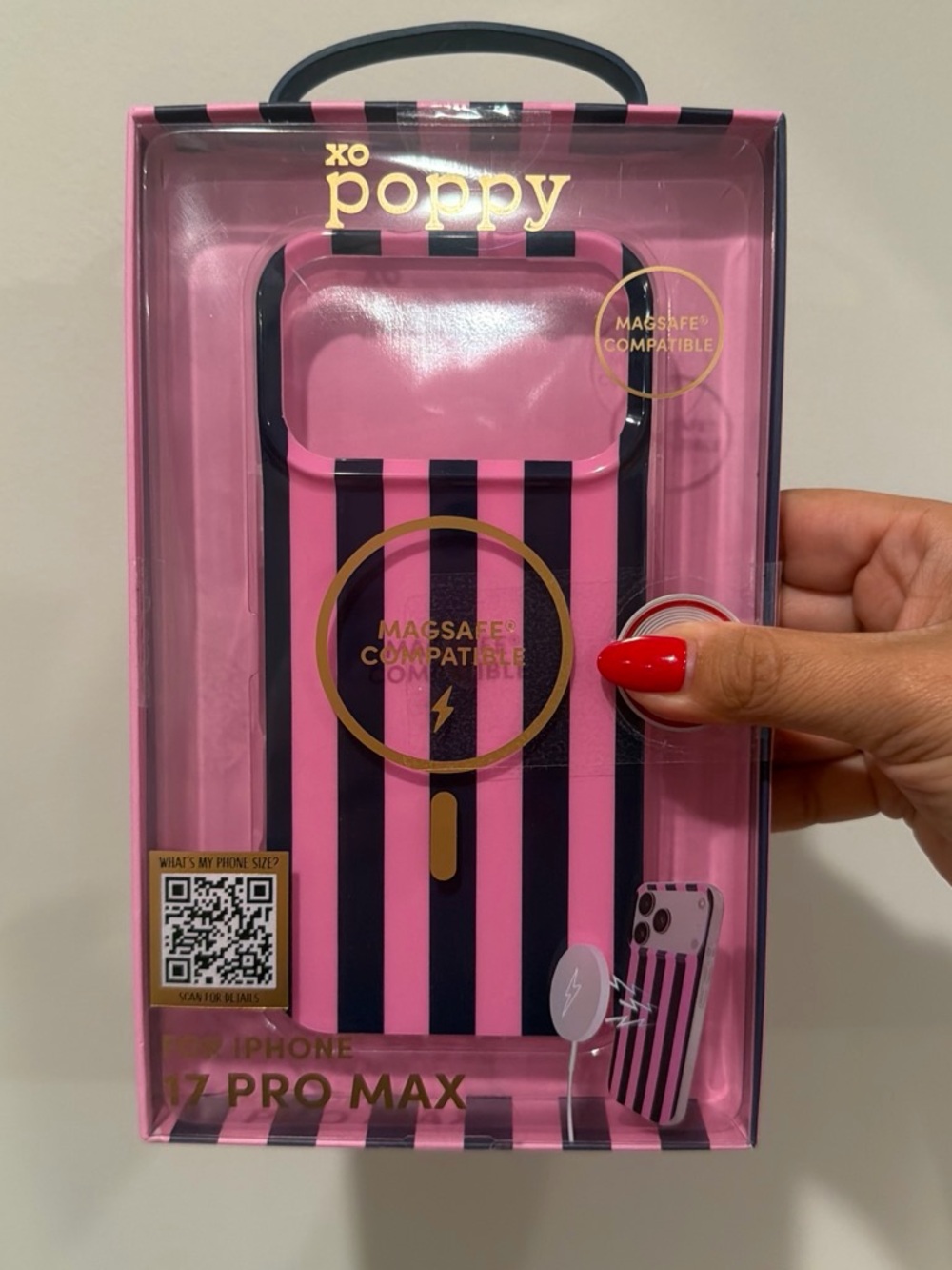 🎀XO POPPY~iPhone 17 Pro Max Case